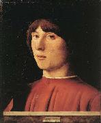 Antonello da Messina Portrait of a Man oil painting artist